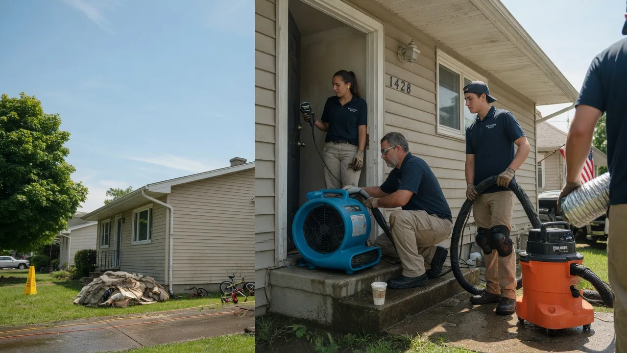 Water Damage Restoration in Evans, WV near me